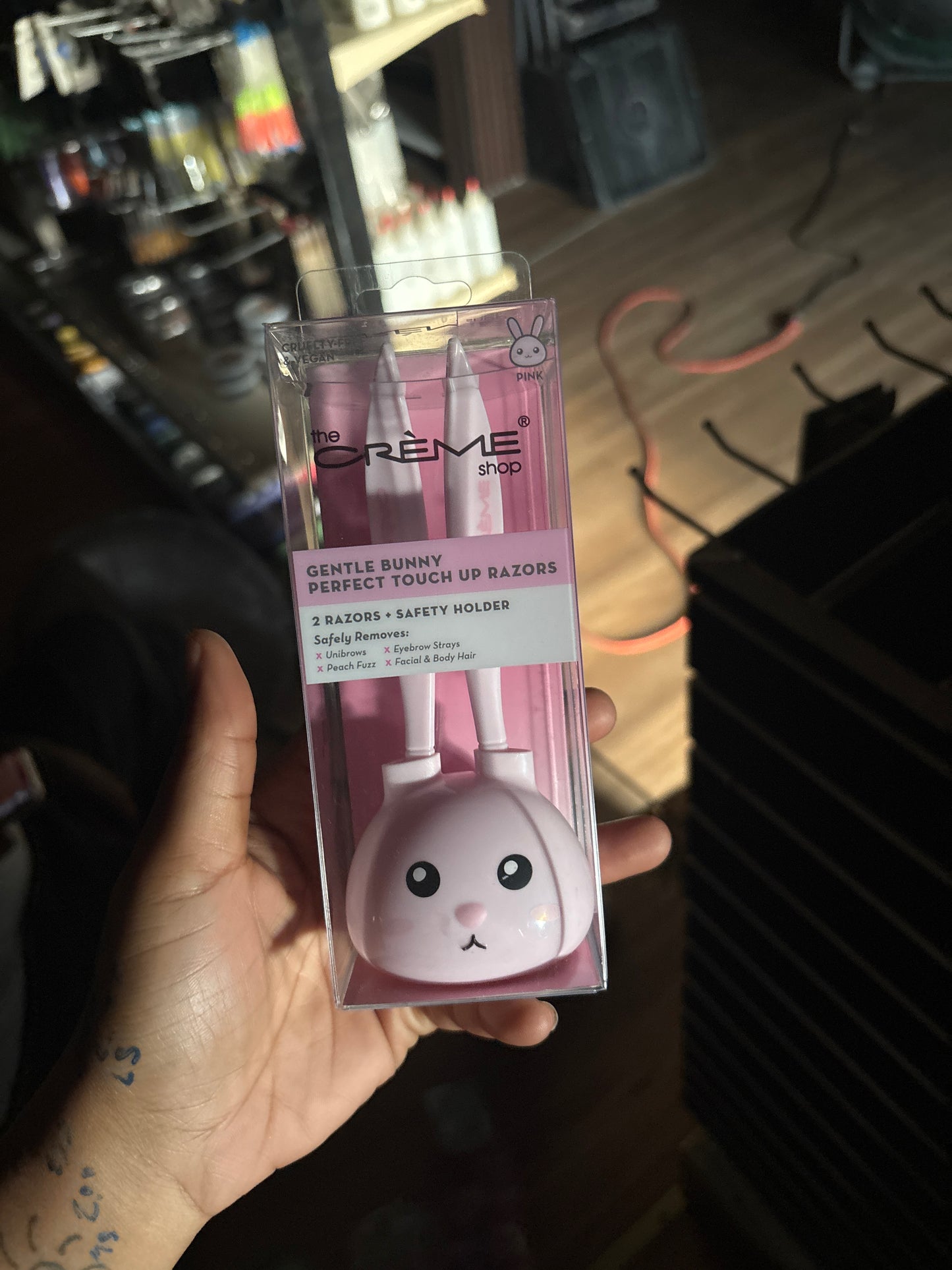 CRÉME- 2pc Gentle Bunny Perfect Touch Up Razors