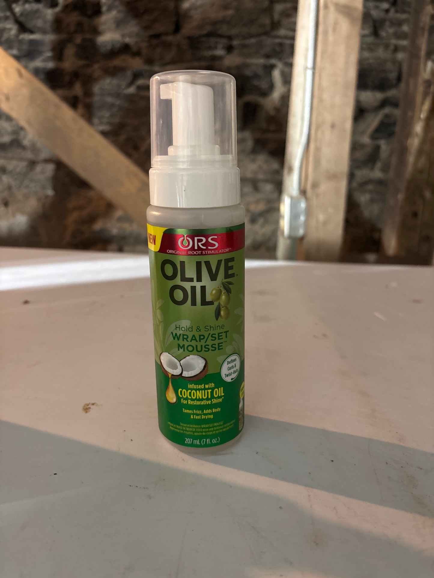 ORS OLIVE OIL- Hold and Shine Wrap/Set Mousse