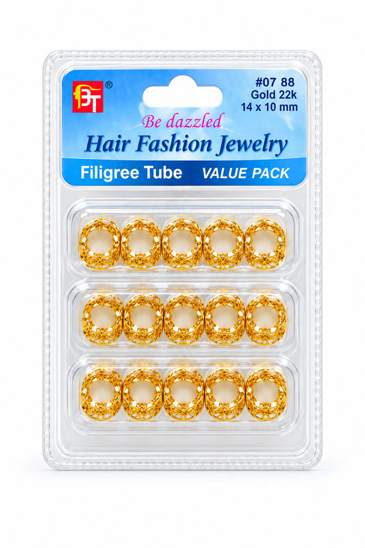 BE DAZZLED- Hair Fashion Jewelry 14x10mm
