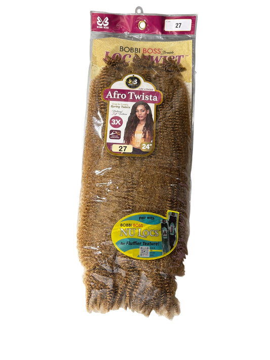 Bobbi Boss Afro Twista Spring Twists 24" 3X Braiding Hair – Color 27