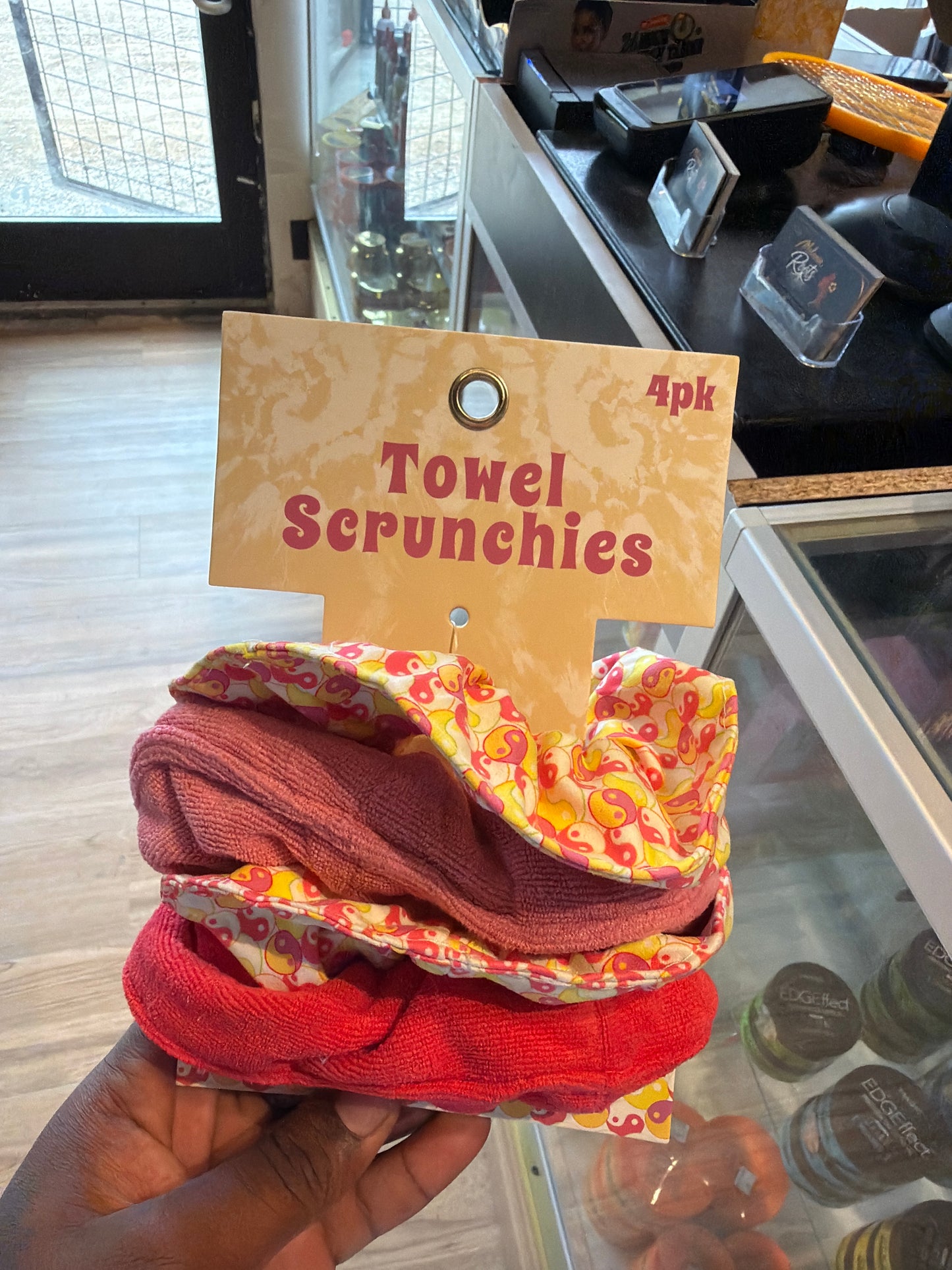 Towel scrunchies 4 pcs