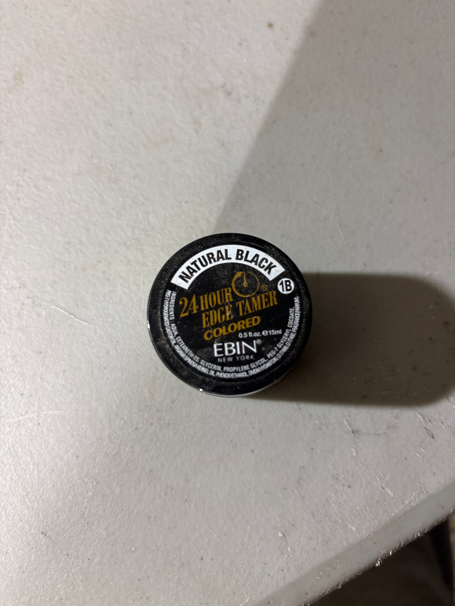 EBIN-24 Hour Edge Tamer colored -Natural black