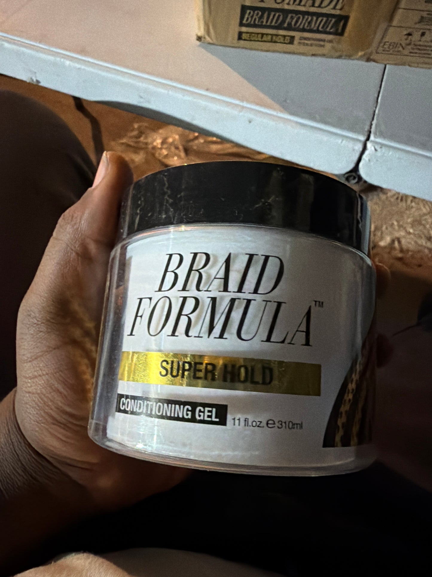 EBIN New York Braid Formula Conditioning Gel Super Hold 11 fl oz
