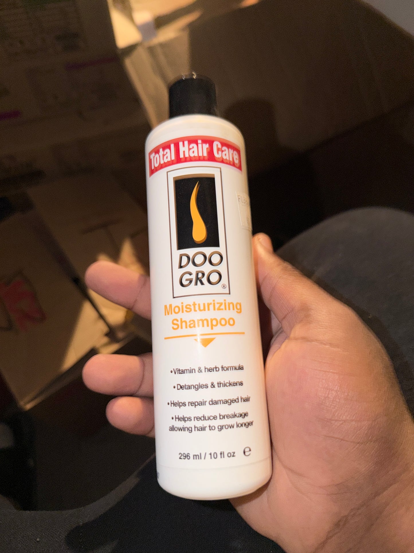 Doo Gro Moisturizing Shampoo – Total Hair Care Formula – 10 fl oz