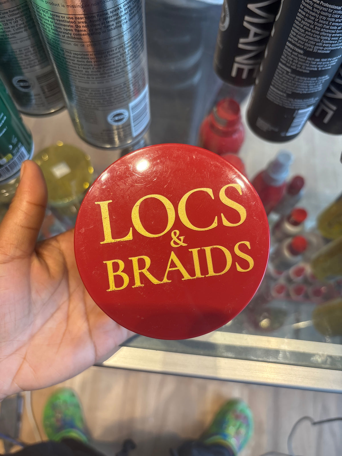 LOCN- Locs&Braids Loc,Twist,Braids,Weave,Edge Gel- 8.oz.