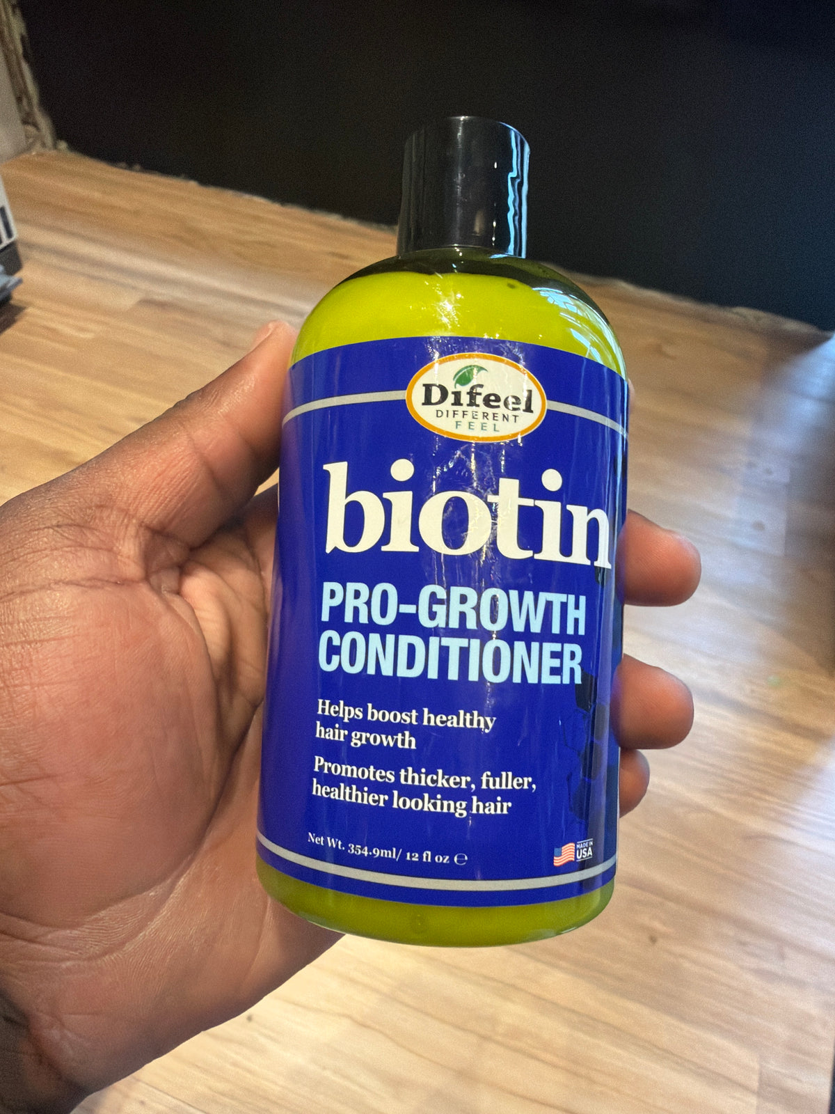Biotin pro-growth conditioner