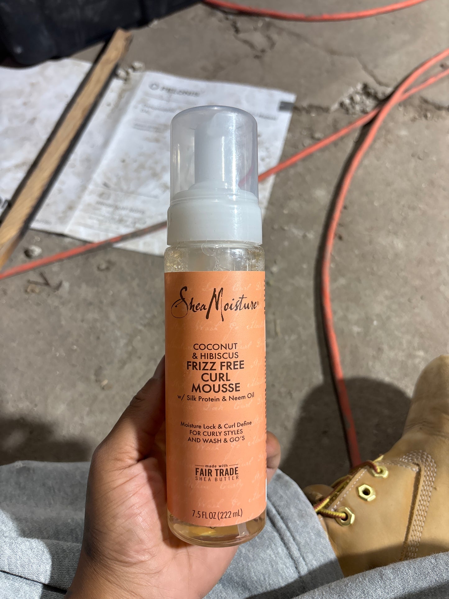 SHEA MOISTURE KIDS-Coconut and Hibiscus Frizz Free Curl Mousse