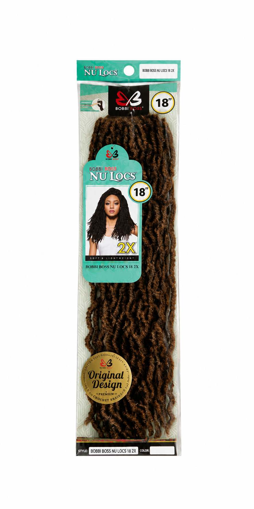 Bobbi Boss NU LOCS 18” 2X Soft Locs – Color 27-
