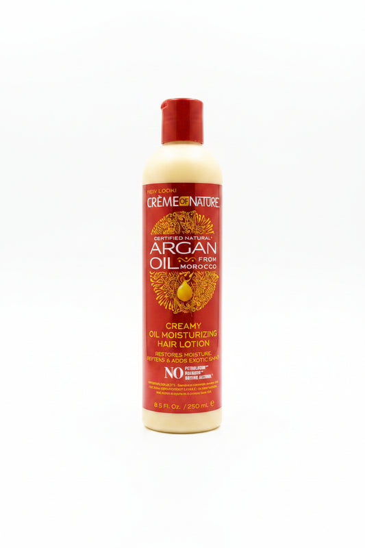 Creme of Nature Argan Oil from Morocco Creamy Oil Moisturizing Hair Lotion – 8.5 fl oz