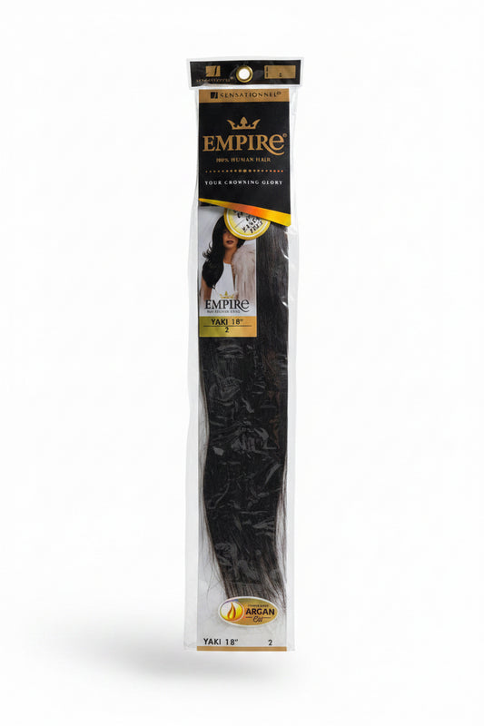 Empire 100% Human Hair Yaki 18” color 2