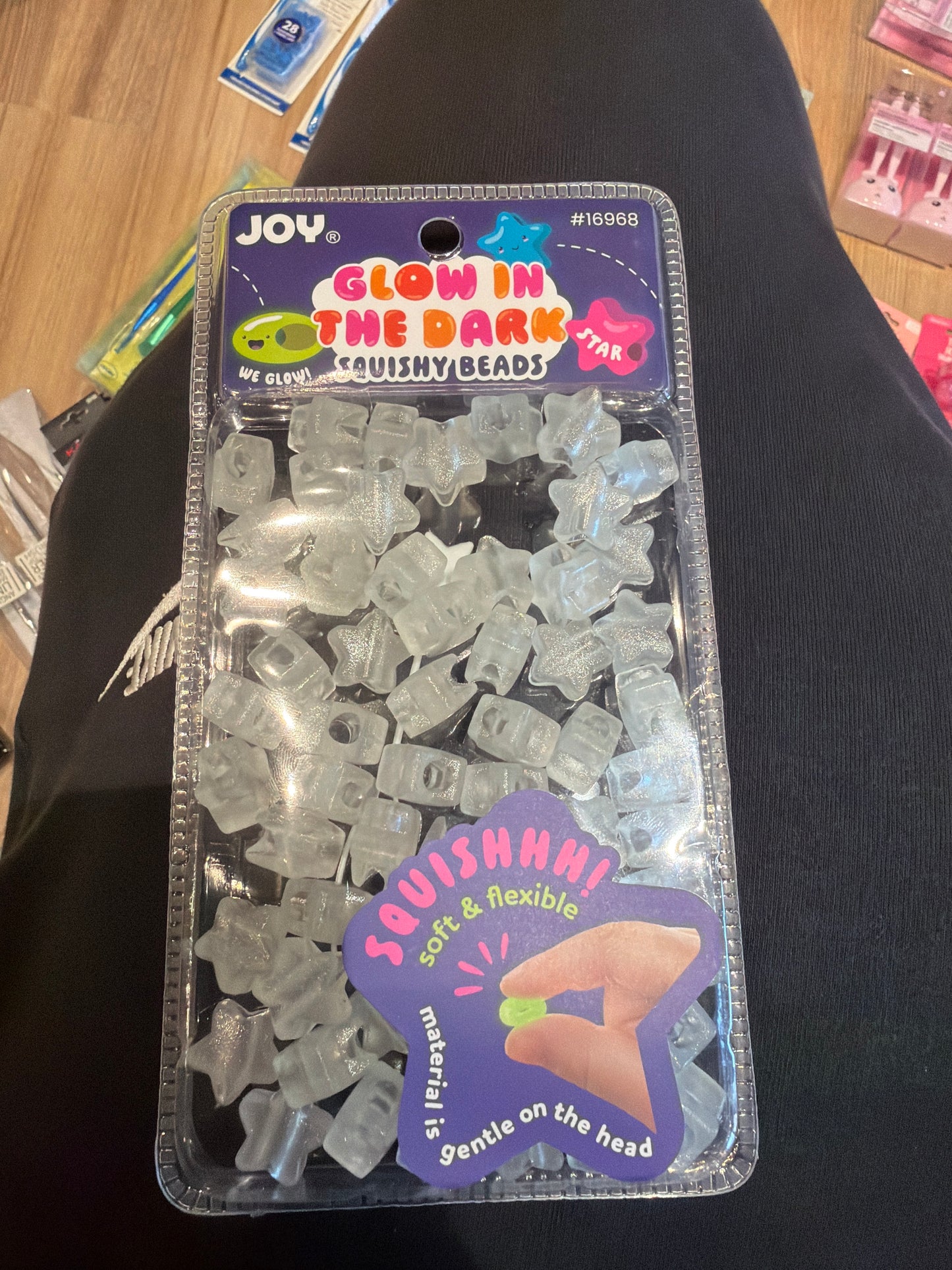 Joy round squishy beads