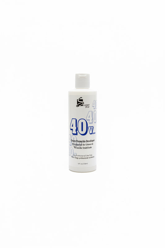 Super Star 40 Volume Cream Peroxide Developer 8 fl oz (236 mL)