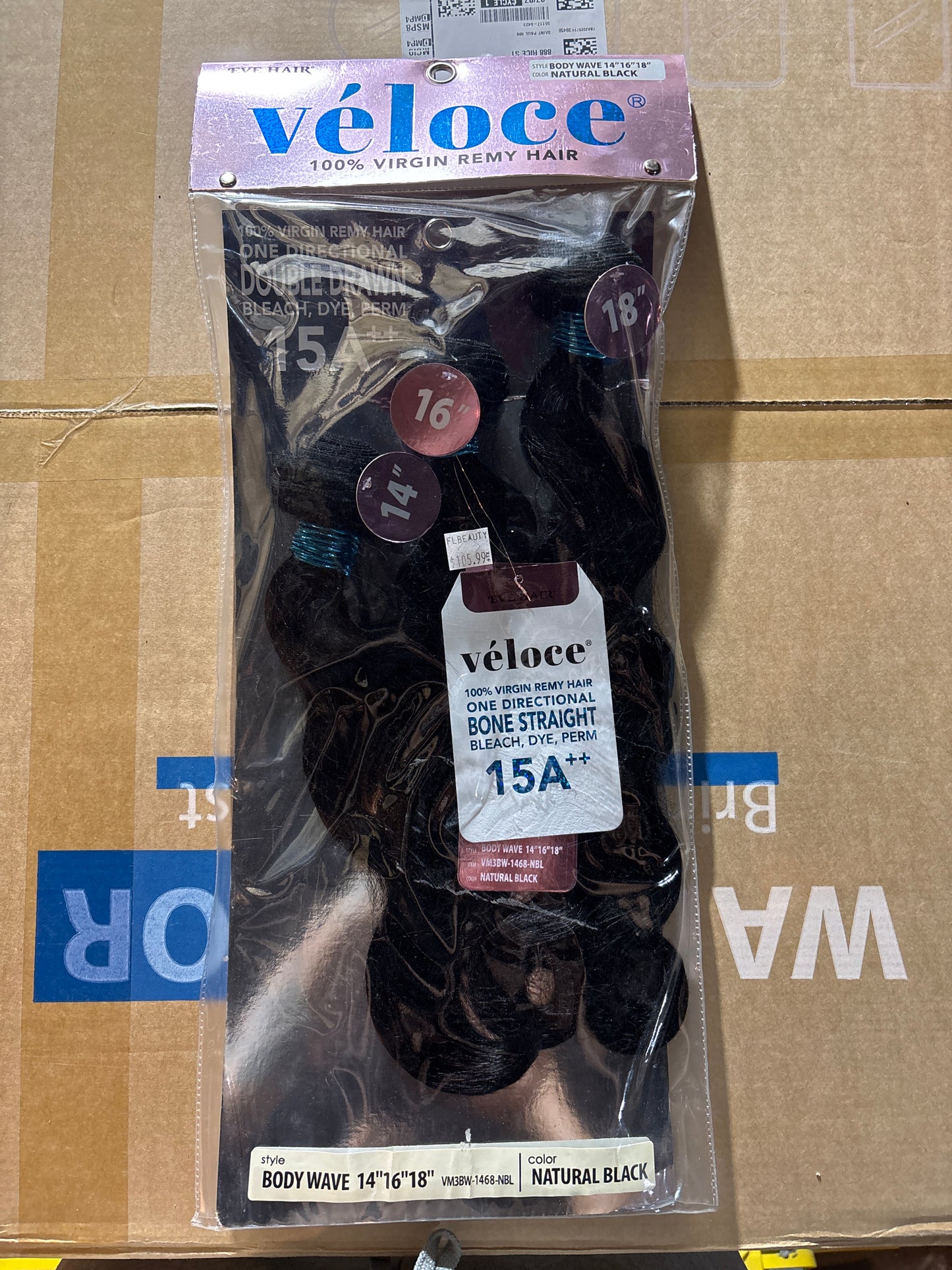 EVE HAIR VÉLOCE 100% VIRGIN REMY HAIR