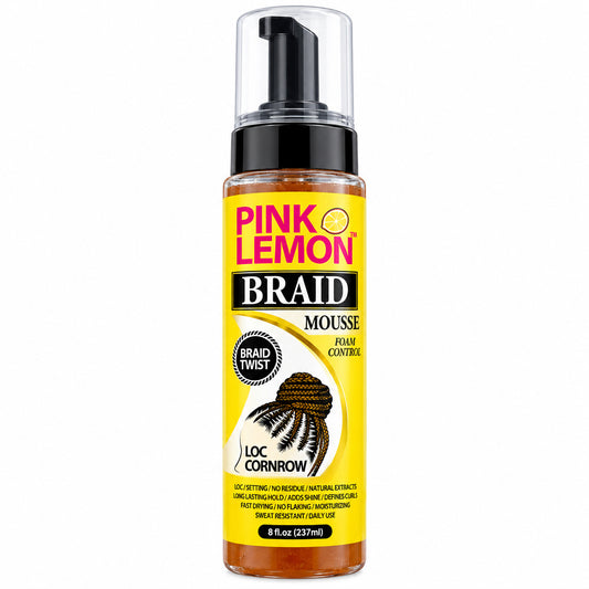 PINK LEMON- Braid Mousse 8Fl.oz.(237ml)