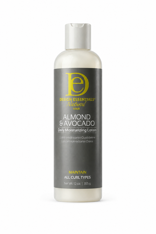 Design Essentials Natural Almond & Avocado Daily Moisturizing Lotion – 12 oz