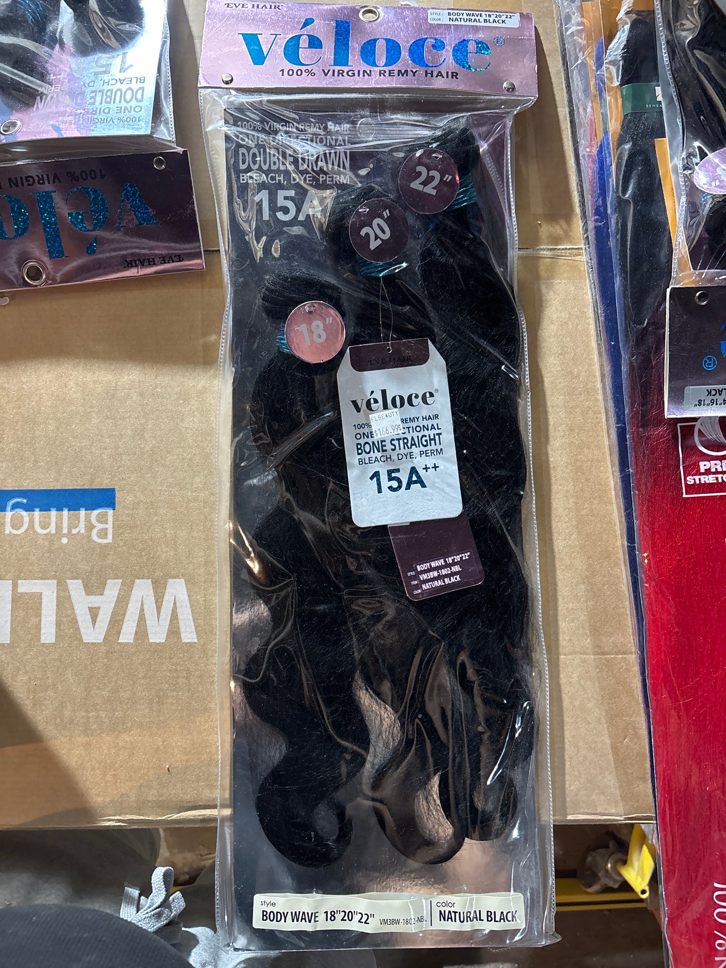 EVE HAIR VÉLOCE 100% VIRGIN REMY HAIR