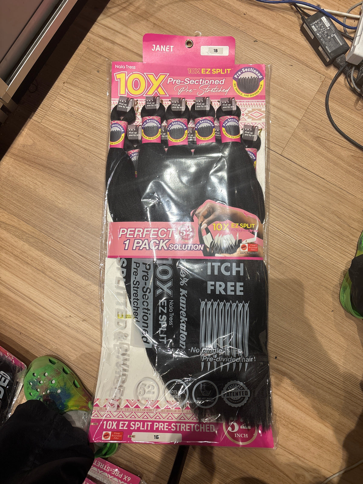 JANET COLLECTION- 10X Pre-Sectioned Pre-Stretched braiding pack Hair 52”