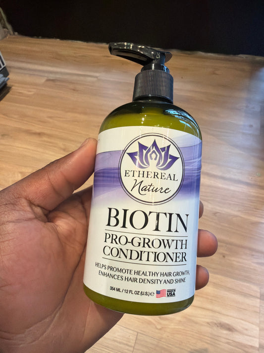 Etheral biotin pro-growth conditioner