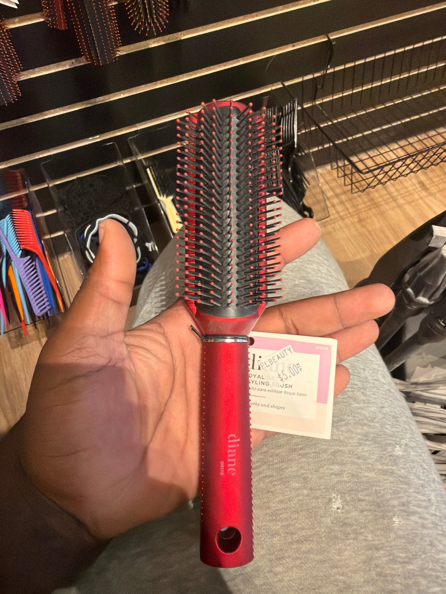 Royal satin brush