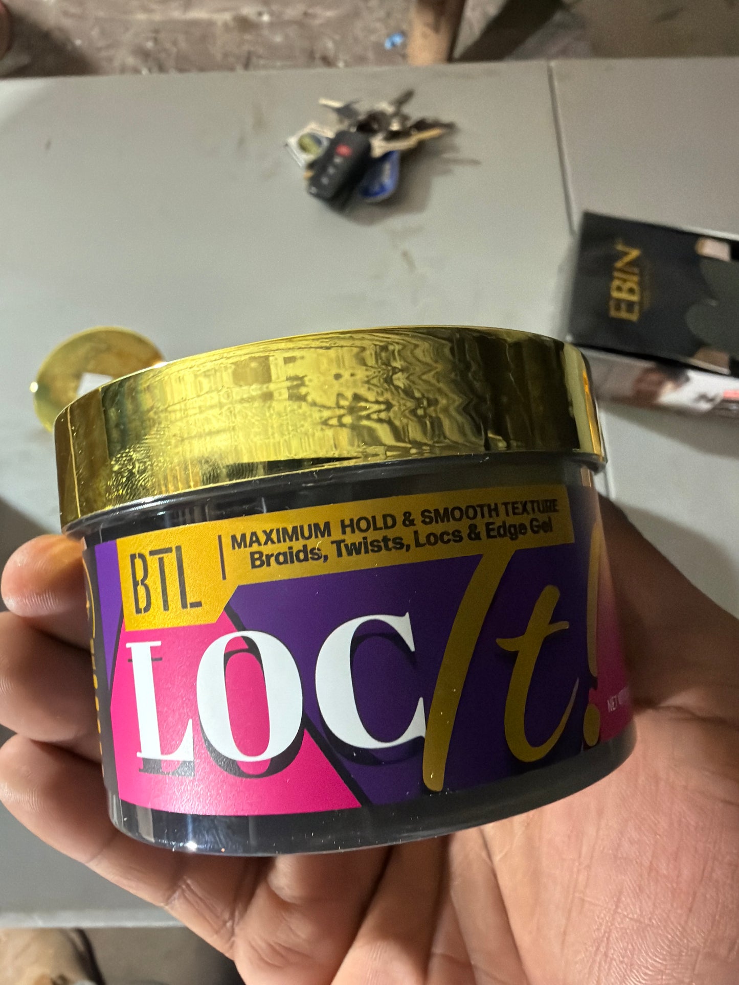 BTI LOC It Maximum Hold Braiding Gel