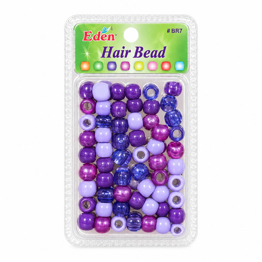 EDEN- Hair Bead -color Purple Blend-