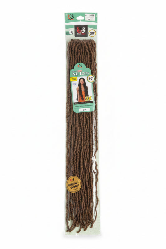 Bobbi Boss Nu Locs Extra Long 30" 2X Crochet Braiding Hair – Color 27