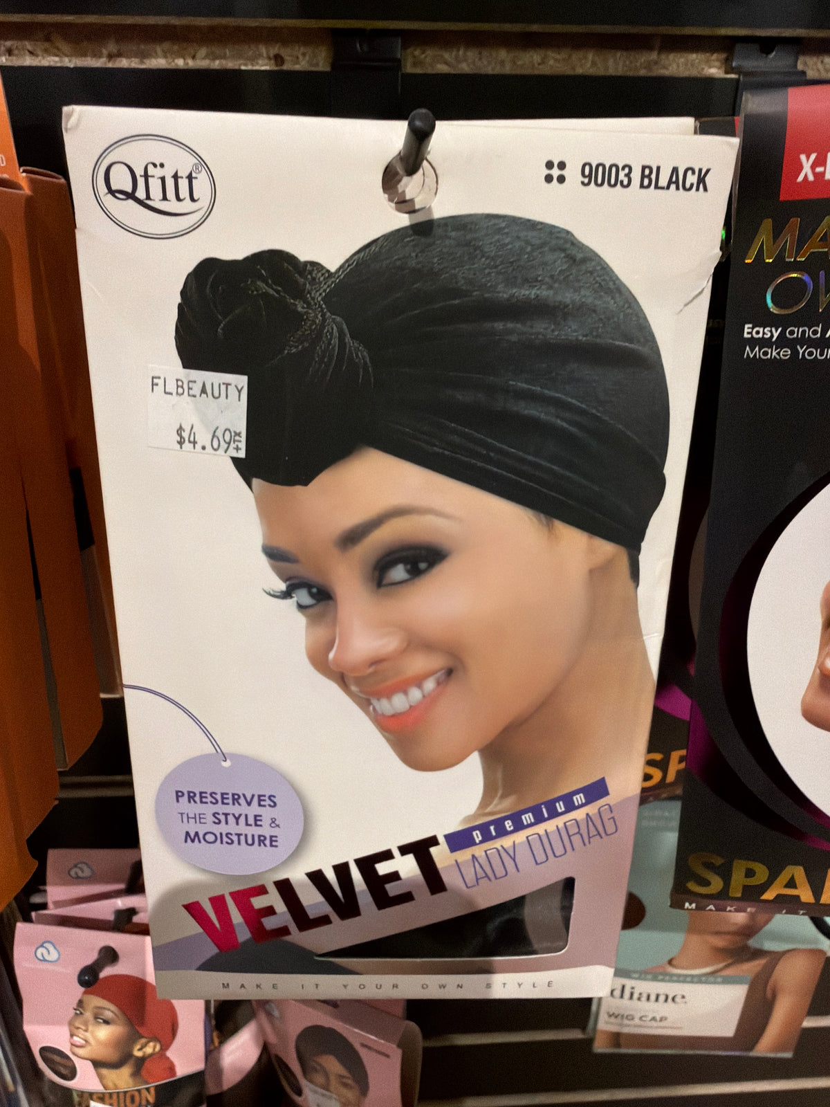 Velvet lady durag