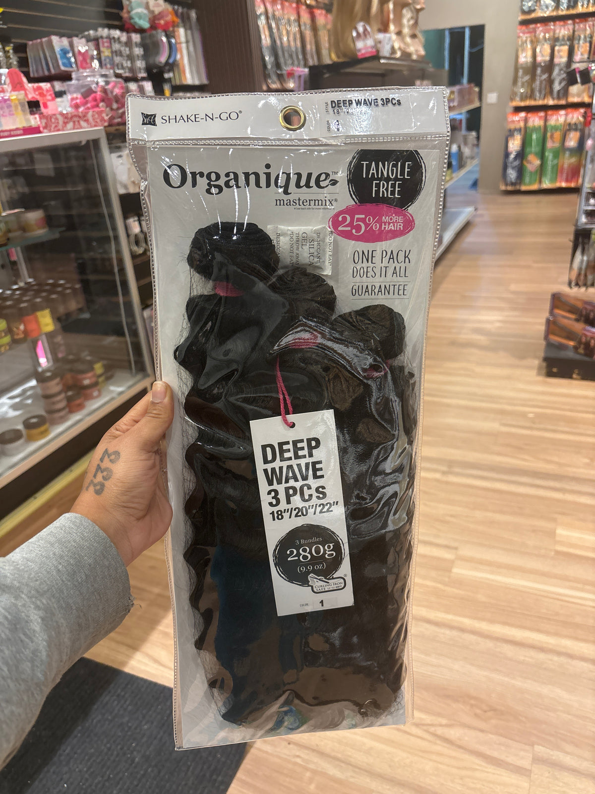 Shake-N-Go- Organique Deep Wave 3Pcs 18”20”22”-1-