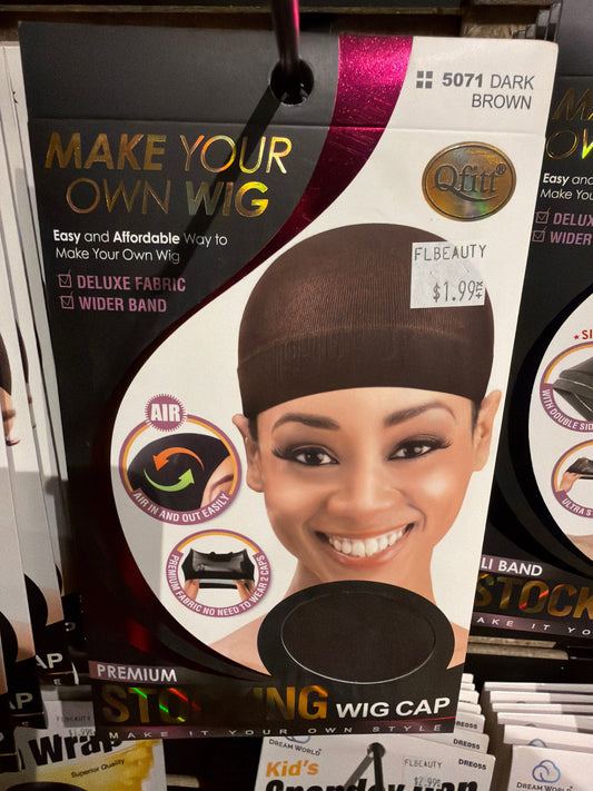 Premium stocking wig cap