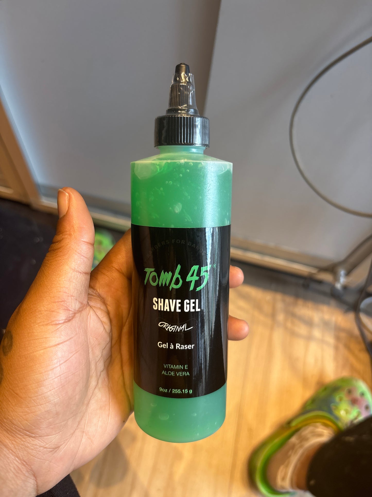 TOMB45- Shave Gel Vitamin E & Aloe Vera 9oz.(255.15g)
