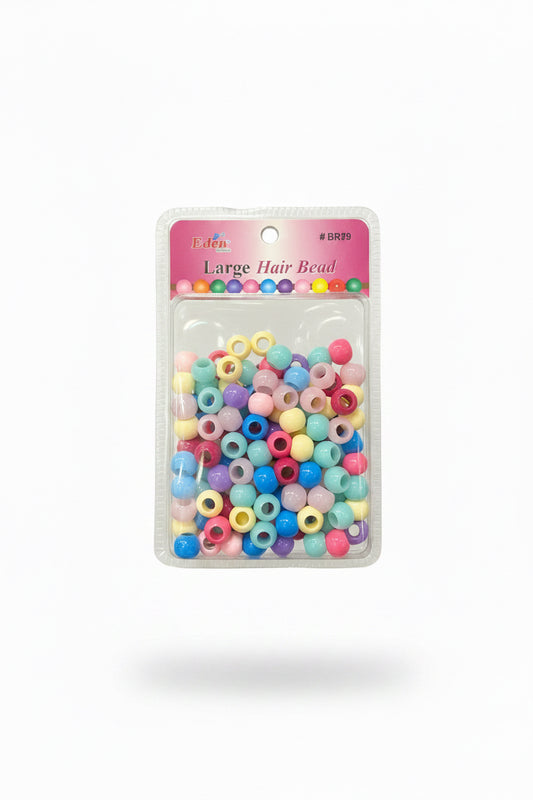 Eden Large multi colored Hair Beads
