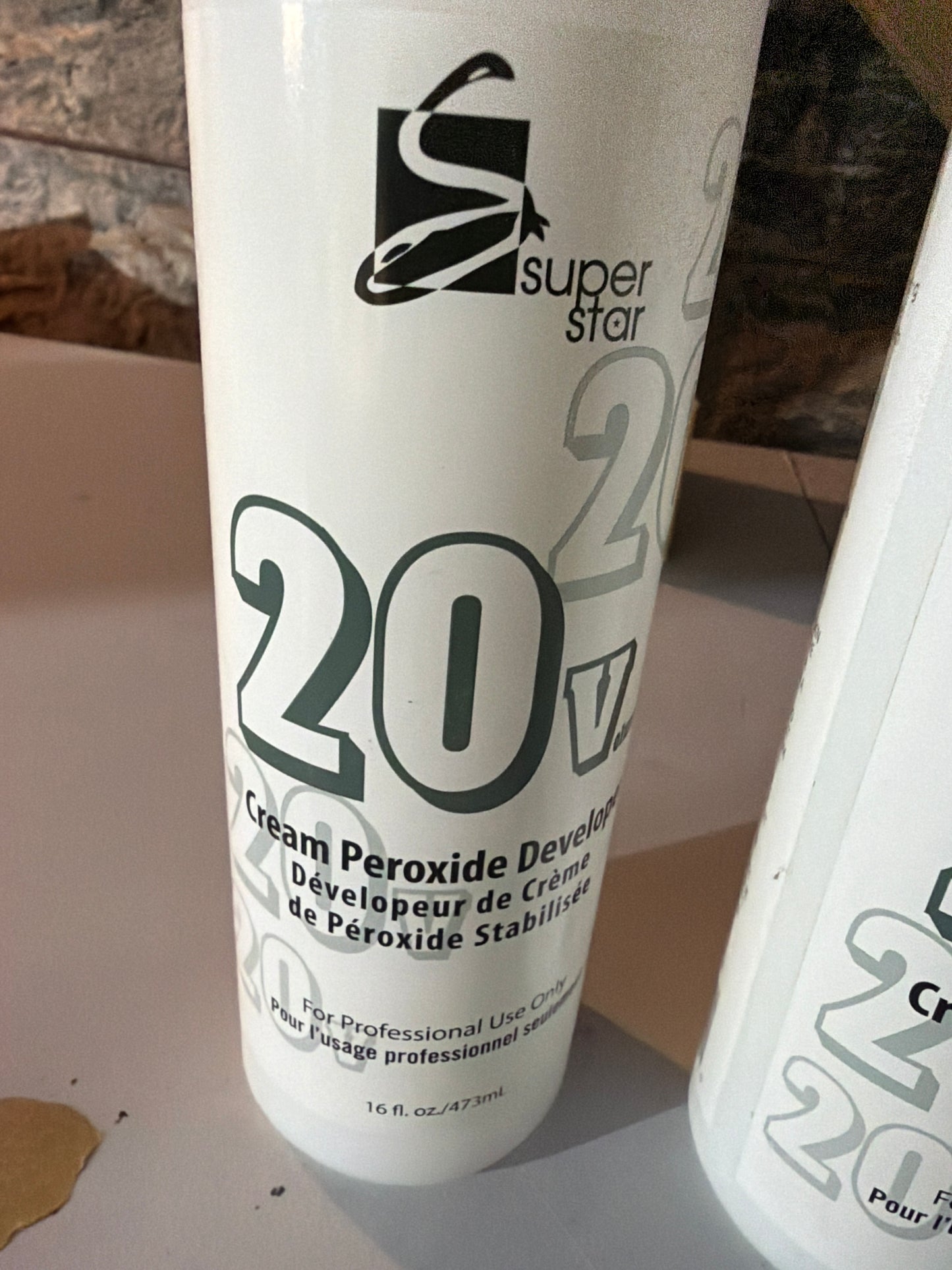 Super Star 20 Volume Cream Peroxide Developer – 16 fl oz (473 mL)