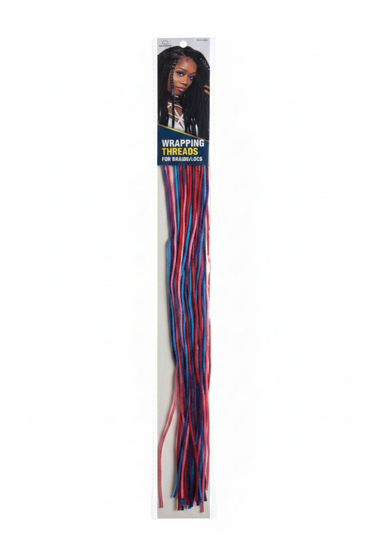 DREAMWORLD- Wrapping Threads for Locs/Braids m-color Assorted Mix-