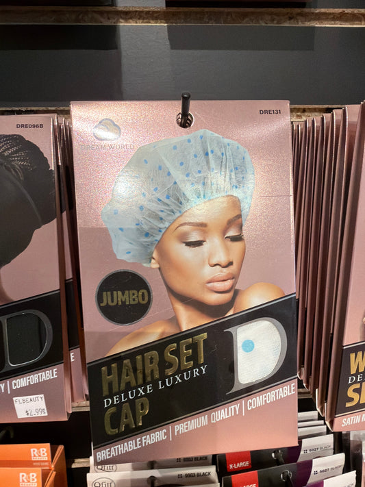 Hair set cap jumbo