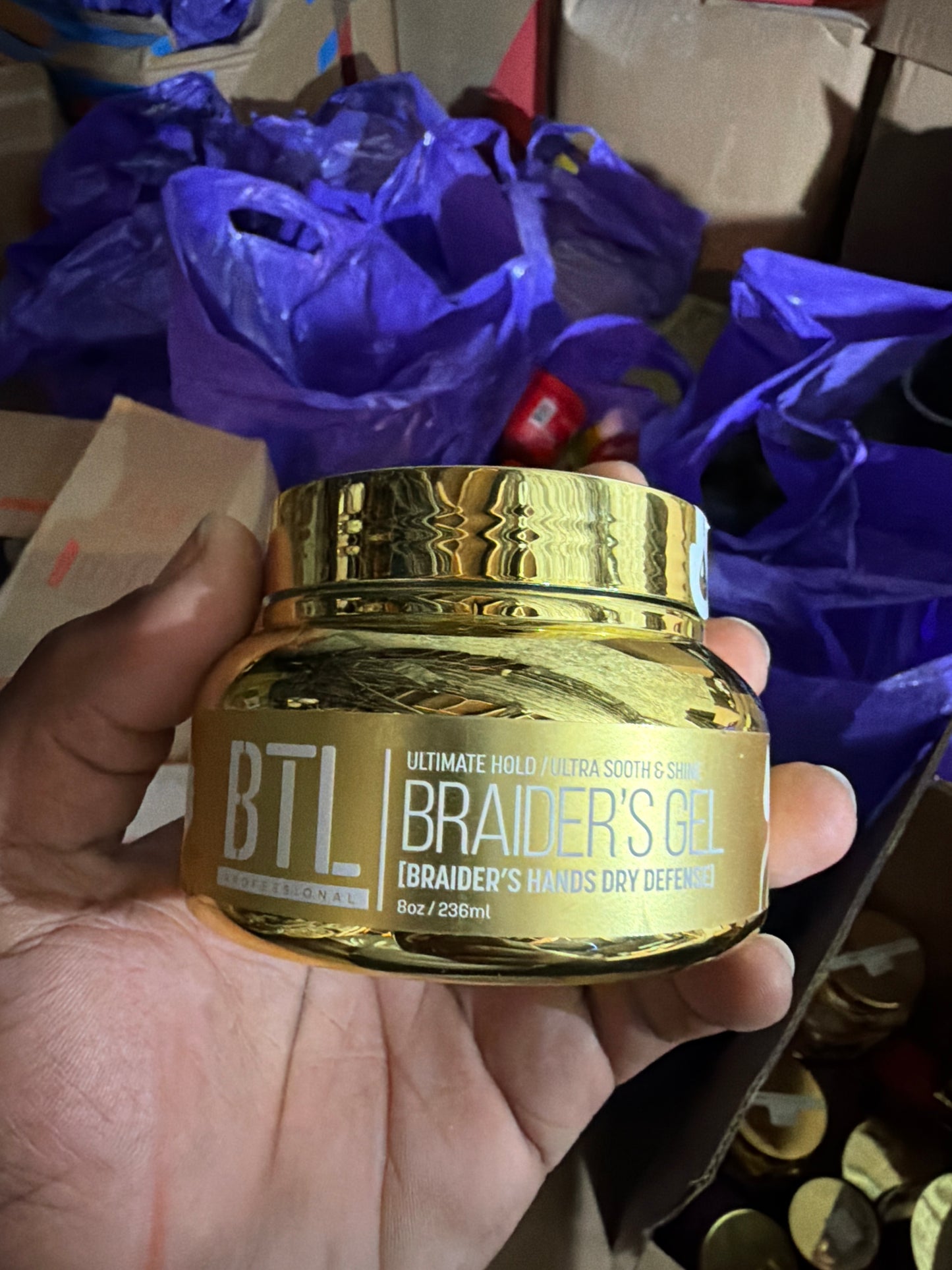 BTI Braider’s Gel Ultimate Hold & Ultra Smooth – 8 oz