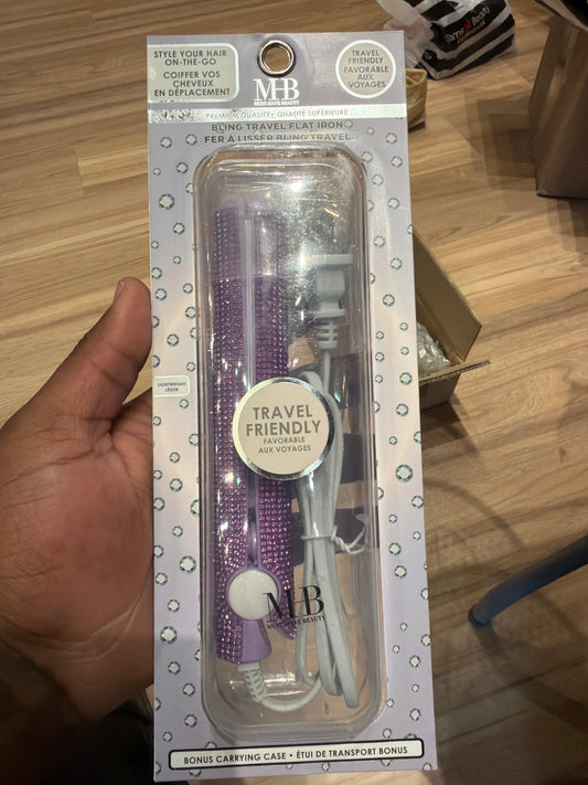 Travel size flat iron