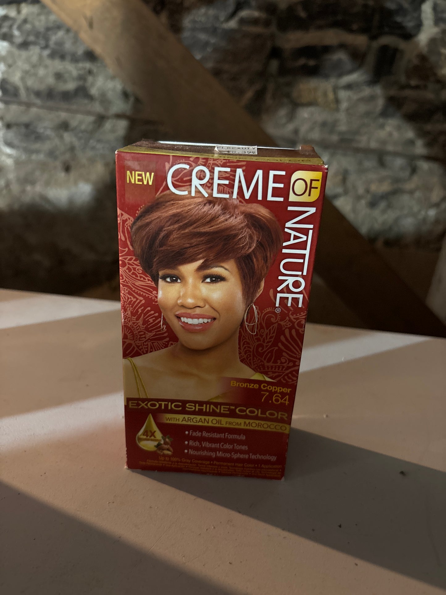 CRÈME OF NATURE- Exotic Shine Color w/ Argan Oil-Color Bronze Copper 7.64-