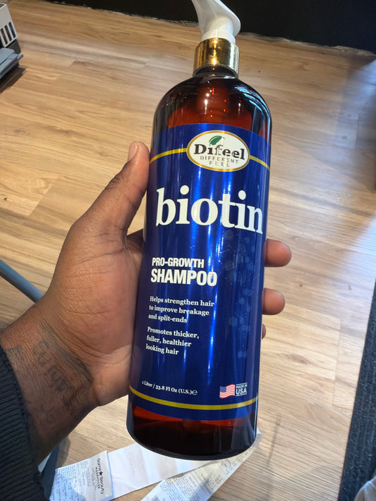 Biotin pro-growth shampoo