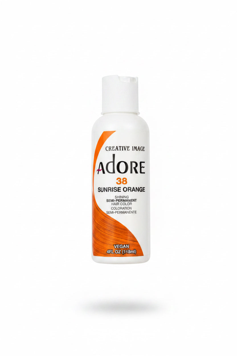 CREATIVE IMAGE- AdorE Color -38 SUNRISE ORANGE- 4Fl.oz