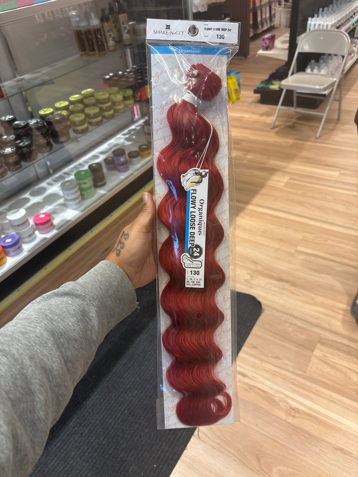 Shake-N-Go- Organique Flowy Loose Deep 24”-Color 130-