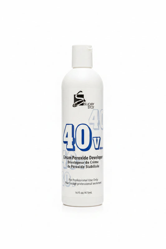 Super Star 40 Volume Cream Peroxide Developer – 16 fl oz (473 mL)