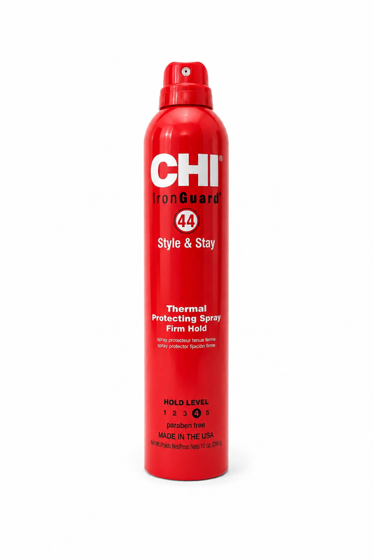 CHI 44 Iron Guard Style & Stay Thermal Protecting Spray Firm Hold – 10 oz