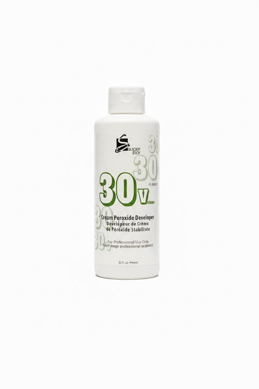 Super Star 30 Volume Cream Peroxide Developer – 32 fl oz