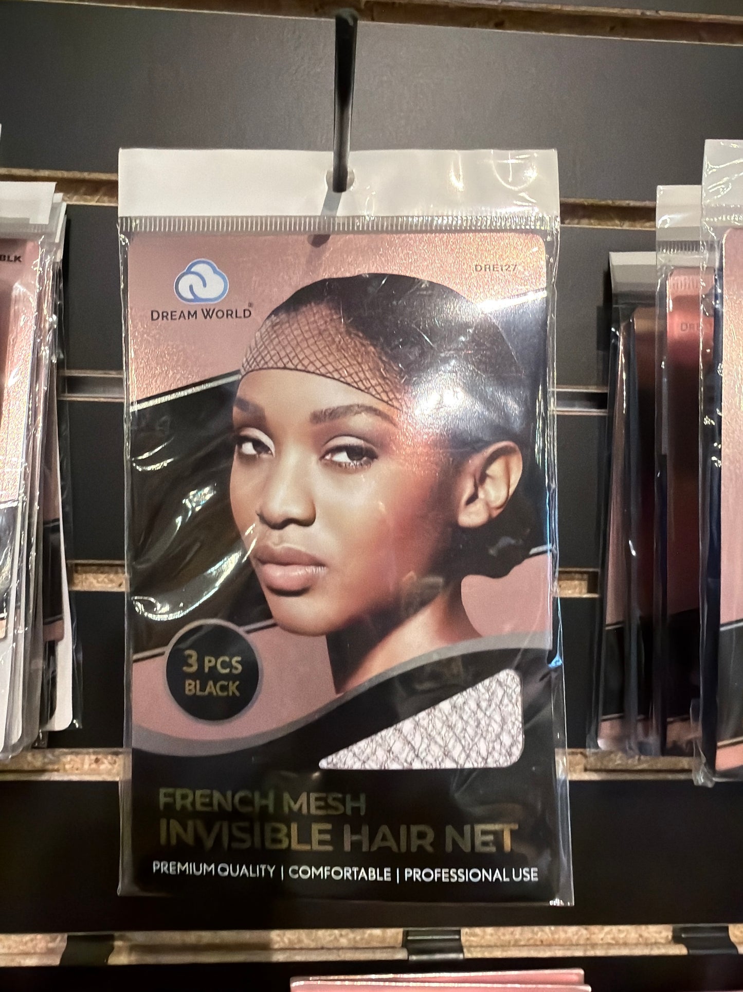 French mesh invisible hair net