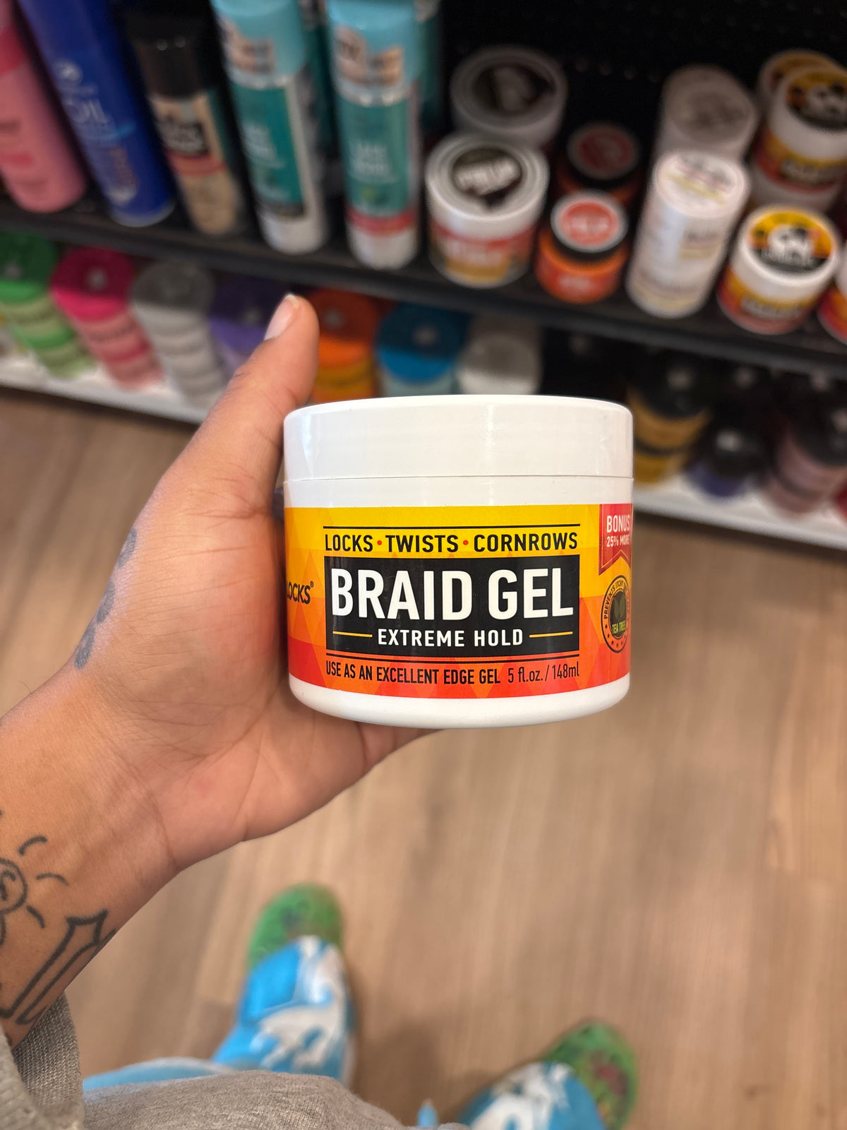 Braiding Gel- Extreme Hold 5fl.oz.(148ml)