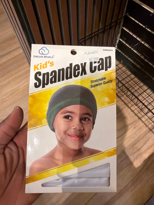 Kids spandex cap
