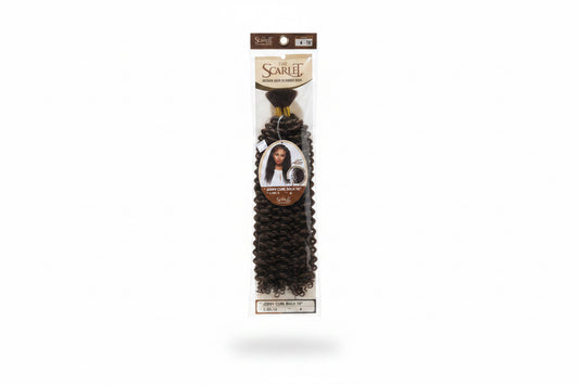 The Scarlet HUMAN HAIR BLENDED JERRY CURL BULK 18”