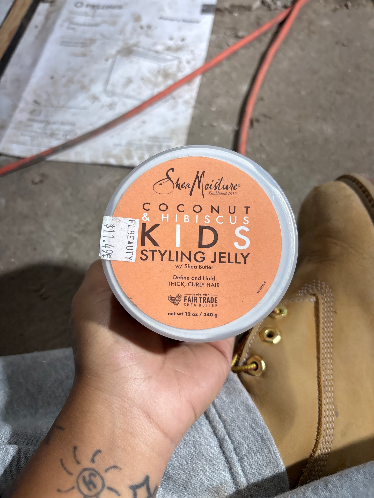 SHEA MOISTURE KIDS-Coconut and Hibiscus Styling Jelly