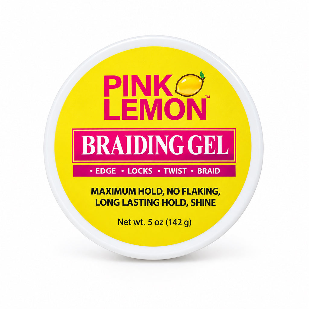 PINK LEMON- Braiding Gel 5.oz(142g)