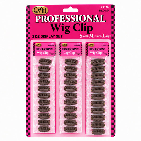 QFITT- Professional Wig Clip(s)    S M L